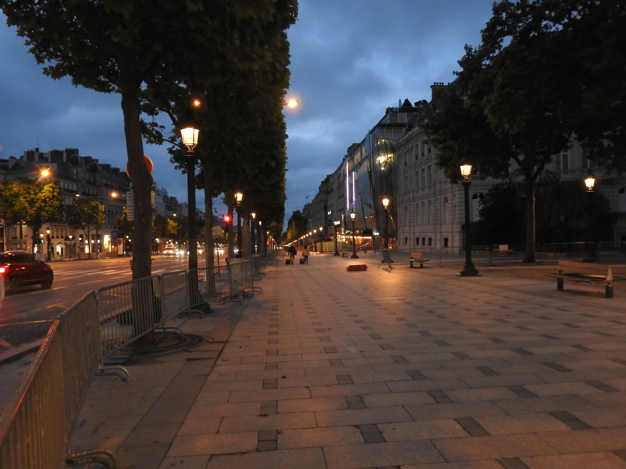 En oplanerad nattpromenad