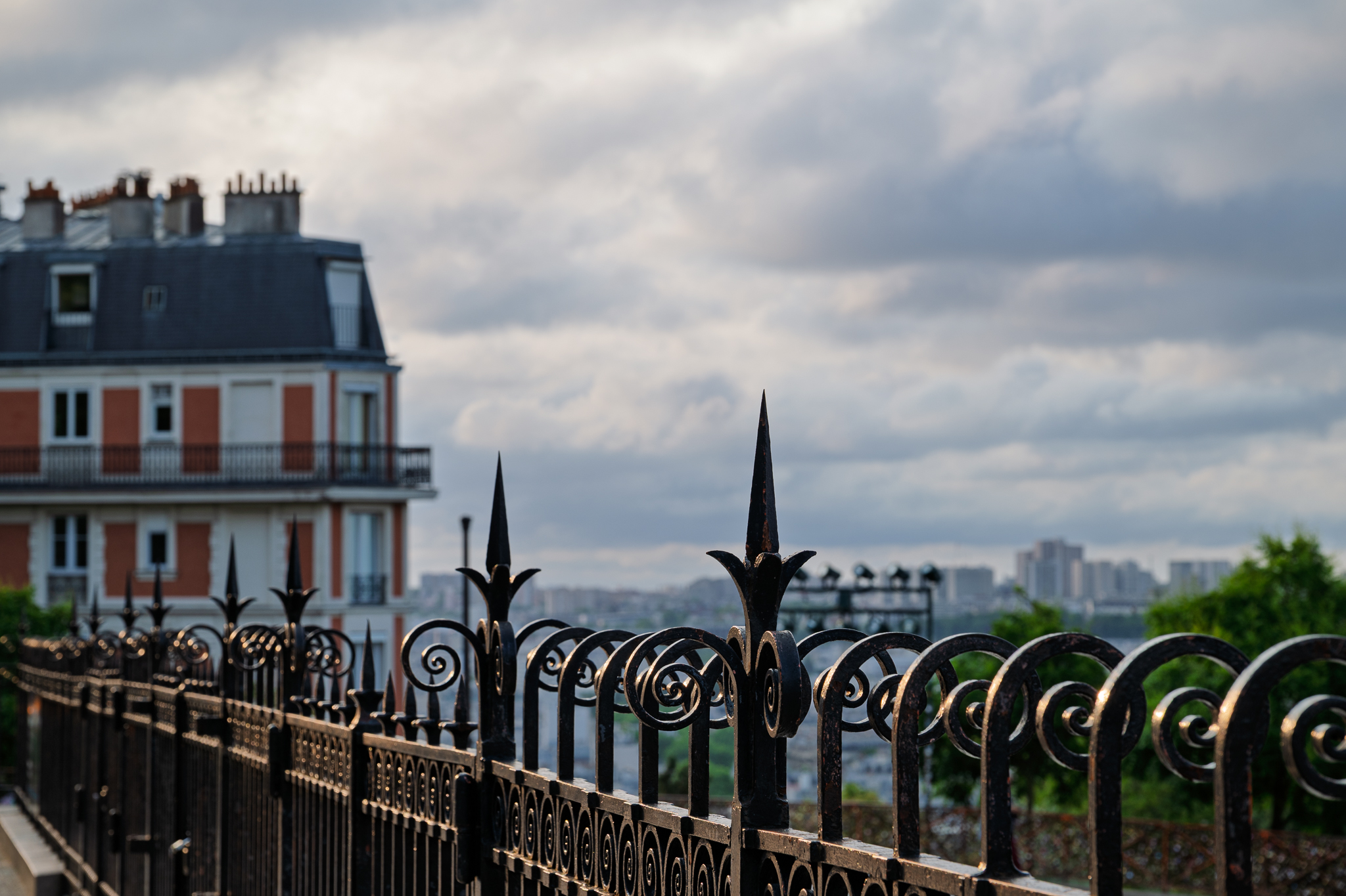Montmartre en tidig morgon